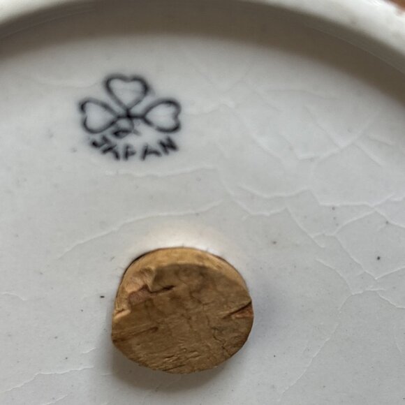 Vintage Clown Salt & Pepper Shakers Set Acrobat Drum with Original Cork Japan - Picture 9 of 10